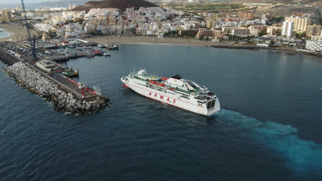 <strong>Nuevos horarios del ferry “Volcán de Taburiente” en la línea de La Palma</strong>