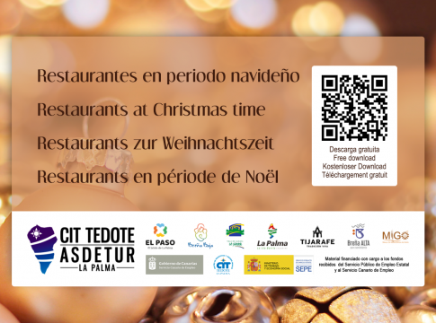 El CIT Insular Tedote actualiza su guía de restaurantes para estas Navidades