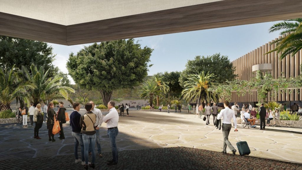El Plan Maestro de Infecar configura el recinto como un gran parque equipado con pabellones
