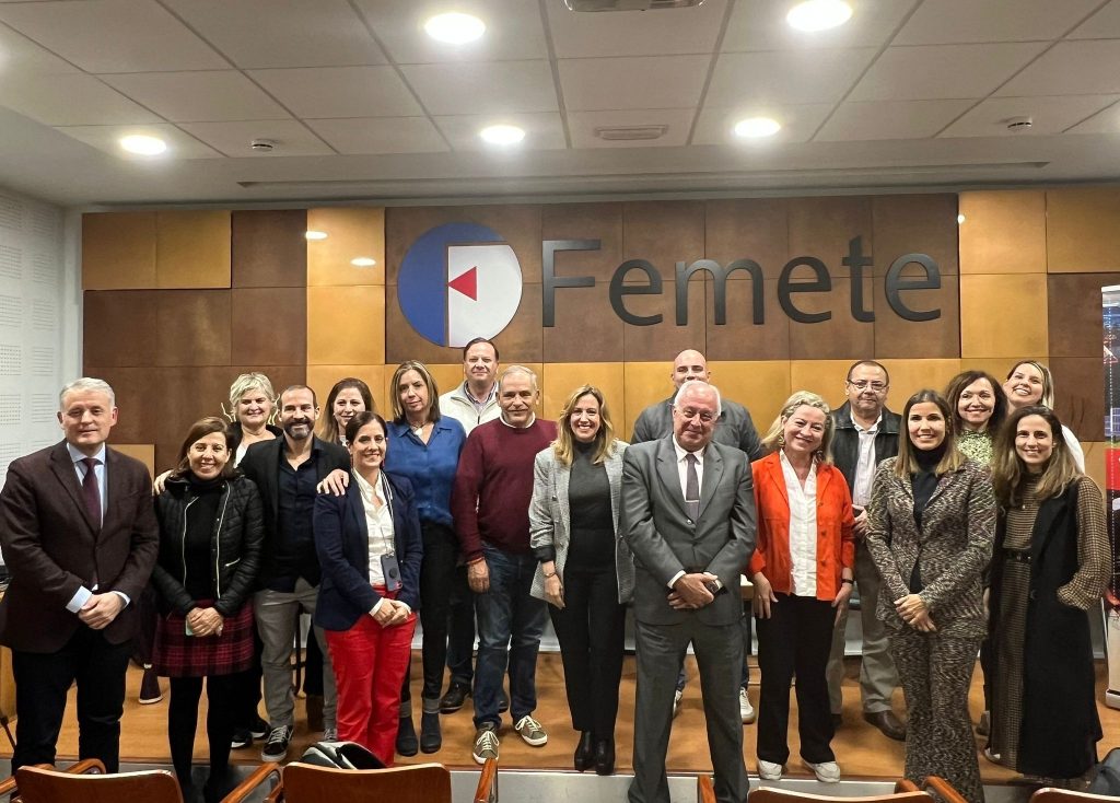 <strong>La candidata de CC a la presidencia del Cabildo de Tenerife se reúne con Femete  </strong>