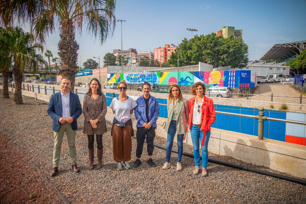 <strong>Fundación Cepsa suma un nuevo mural a la iniciativa ‘Sumérgete en Santa Cruz’ </strong>
