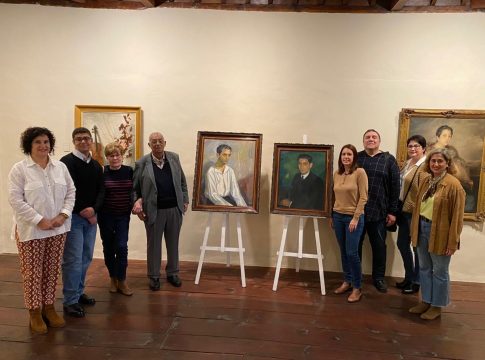 La familia López Mederos dona al Cabildo de La Palma dos obras pictóricas