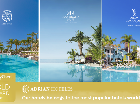 ADRIAN HOTELES recibe en todos sus hoteles el galardón “HolidayCheck GOLD Award 2023”