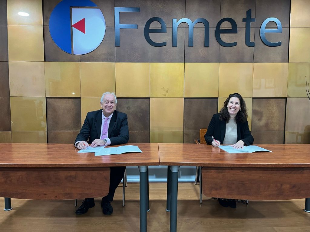 <strong>Acuerdo Femete-Bankinter para impulsar el acceso a fondos europeos</strong>