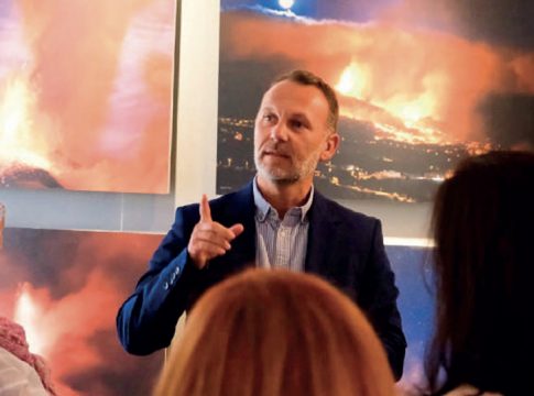 Omar Hernández: “Queremos  fijar al turismo en El Paso con más infraestructuras estratégicas y sostenibles en un municipio que recibe al año a más de 200.000 turistas por su Parque Nacional”