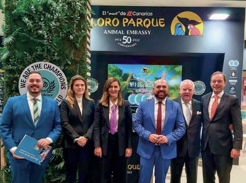 El grupo Loro Parque expone en Fitur sus nuevas atracciones para 2023