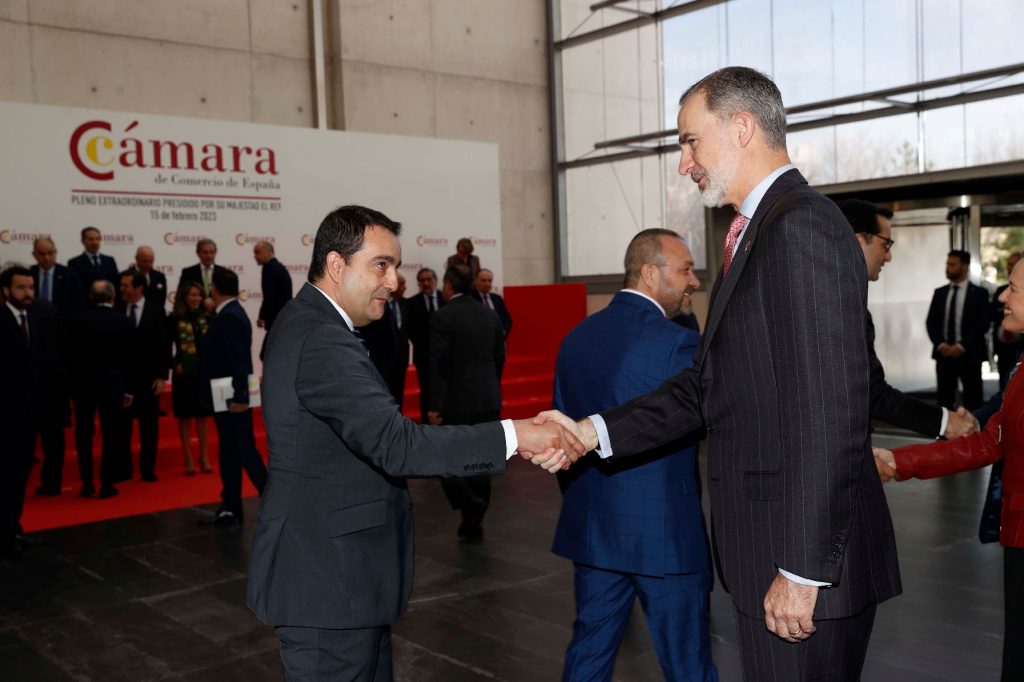 José Valle participa en el Pleno Extraordinario de Cámara España al que asistió S.M. el Rey 