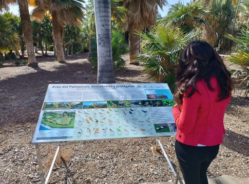 <strong>Fundación Cepsa <a>colabora con el Palmetum de Tenerife en la actualización de los materiales de divulgación sobre aves</a></strong>