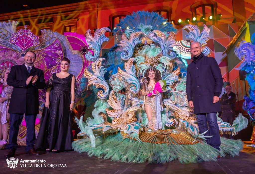 Karen Hernández, Reina del Carnaval de La Orotava