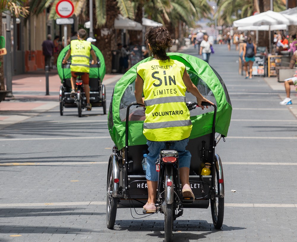 Sagulpa consolida la Sítycleta Sin Límites, que benefició a 225 personas mayores o con movilidad reducida en 2022