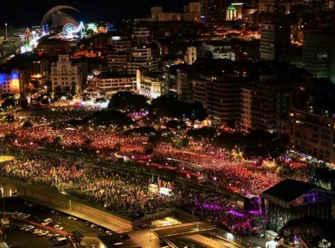 La última jornada nocturna carnavalera termina con 109 personas asistidas en Santa Cruz