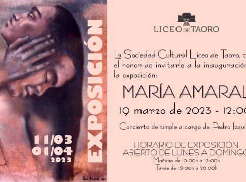 <strong>El Liceo de Taoro acoge la exposición de María Amaral</strong>