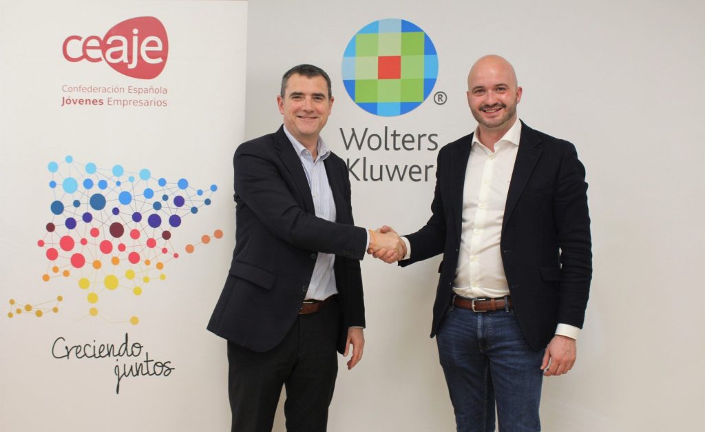 <strong>Wolters Kluwer impulsa junto a CEAJE la digitalización de los jóvenes empresarios</strong>