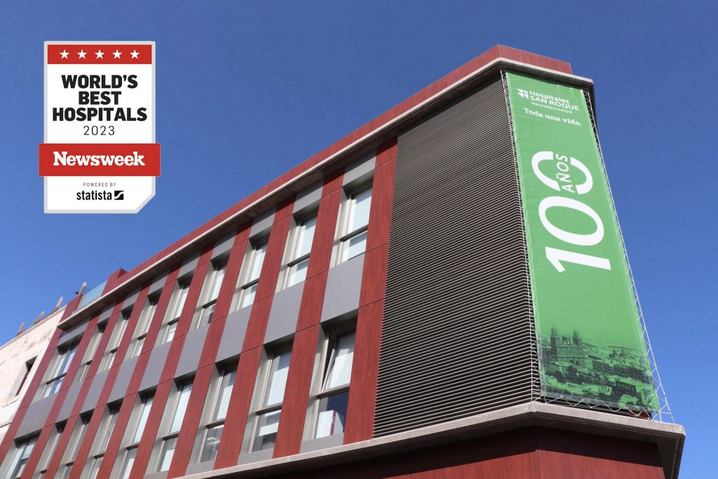 Hospitales Universitarios San Roque 1º hospital canario en el ranking de Newsweek 2023 y TOP50 nacional