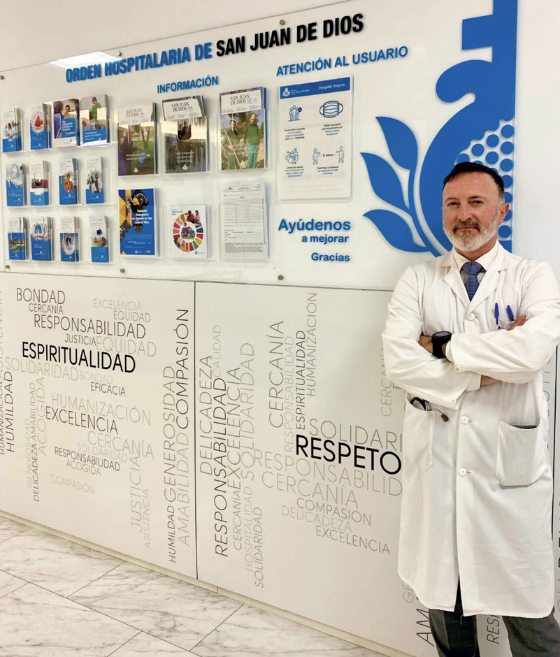 José Carlos del Castillo: “Garantizar<br>un buen trato humanizado y una alta calidad científico-técnica, es la principal función de la dirección médica de un hospital de San Juan de Dios”