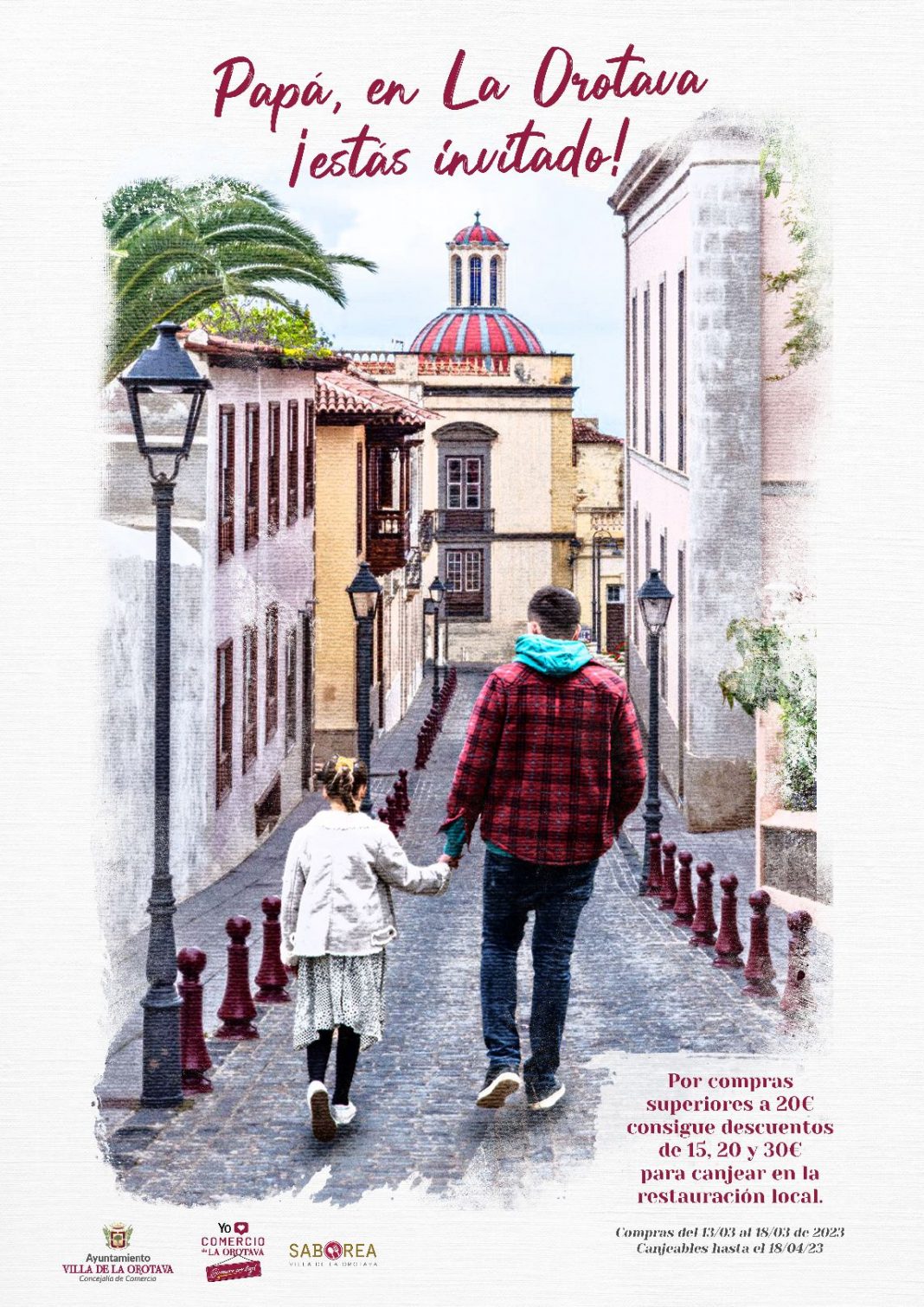 <strong>La Orotava inicia la campaña comercial por el Día del Padre</strong>