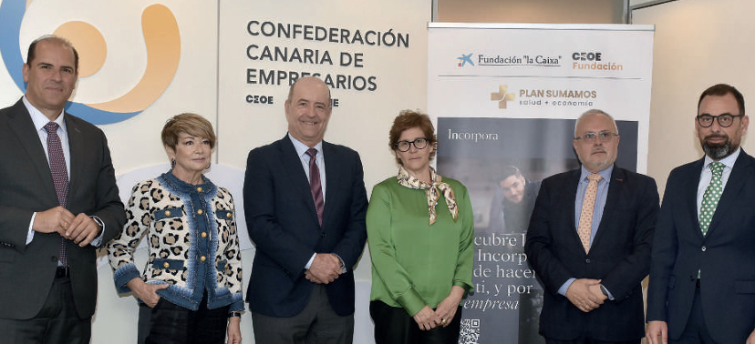 La Confederación Canaria de Empresarios, Fundación CEOE y la Fundación “la Caixa” se alían para la inclusión laboral de colectivos vulnerables en Las Palmas