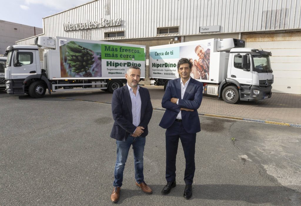 HiperDino adquiere diez nuevos vehículos para el transporte de mercancías
