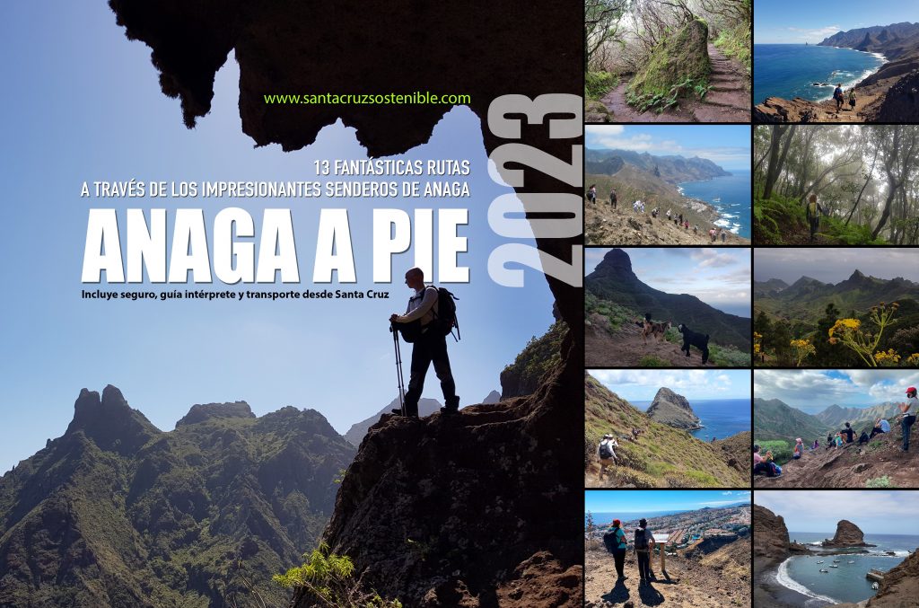La Fundación Santa Cruz Sostenible organiza una nueva edición de las rutas ‘Anaga a pie’