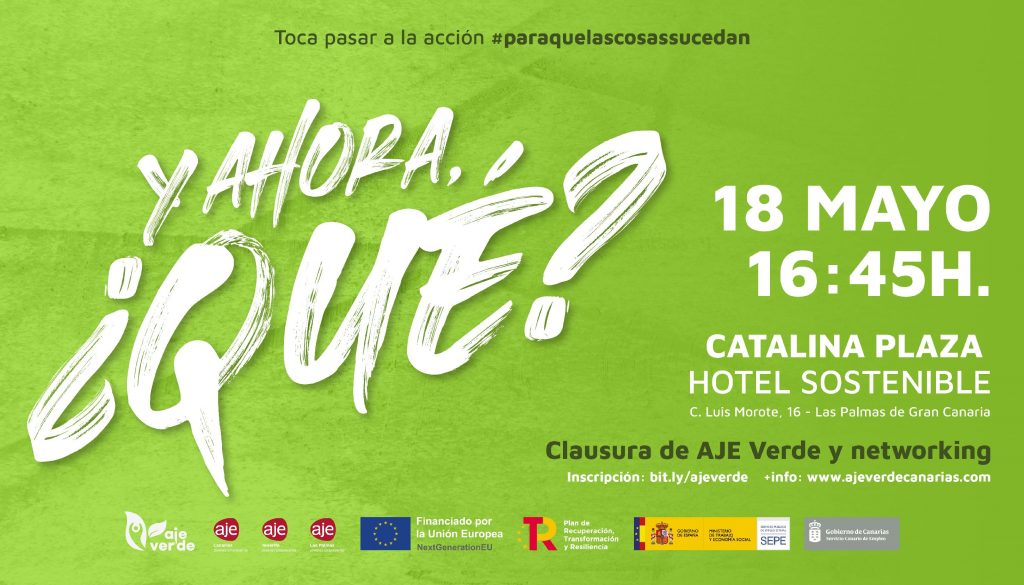 Las Palmas de Gran Canaria acoge ‘Y ahora, ¿qué?, de AJE Canarias  