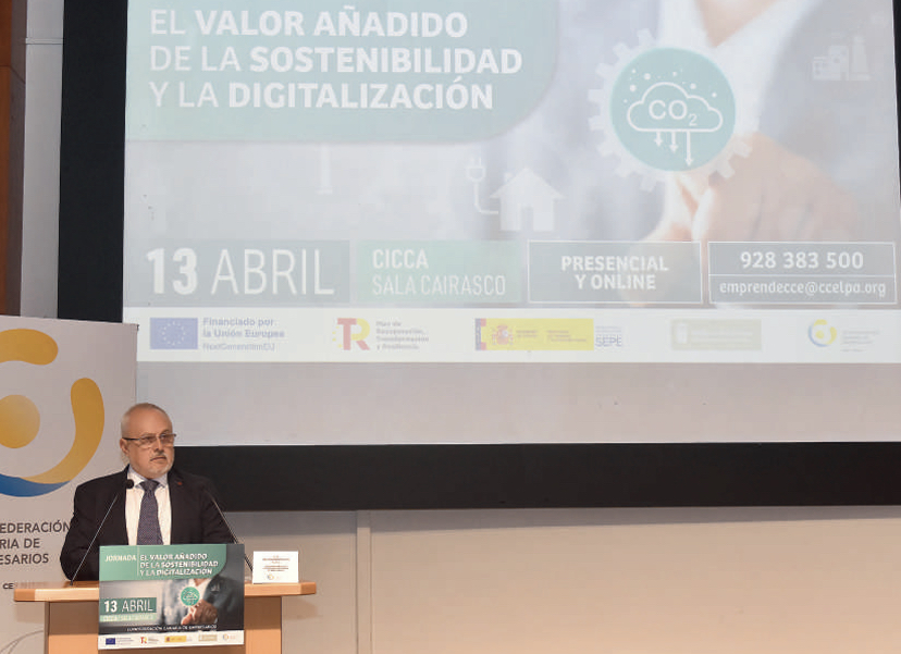 El valor añadido que aporta la sostenibilidad y la digitalización a nuestra economía. La jornada con la que la CCE ofreció una visión práctica de la economía verde y la transformación digital a las empresas de las Islas