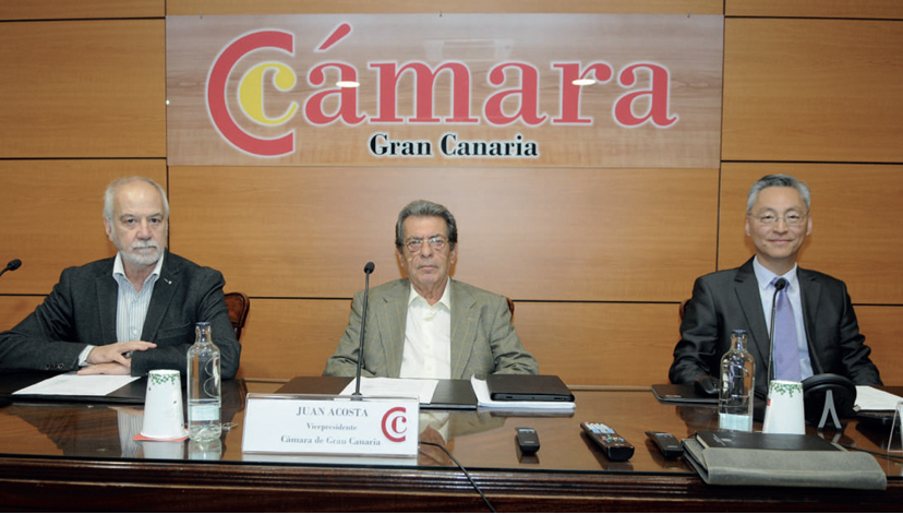 Importantes empresas chinas buscan instalarse en Gran Canaria para su salida a terceros mercados, a través de la Cámara