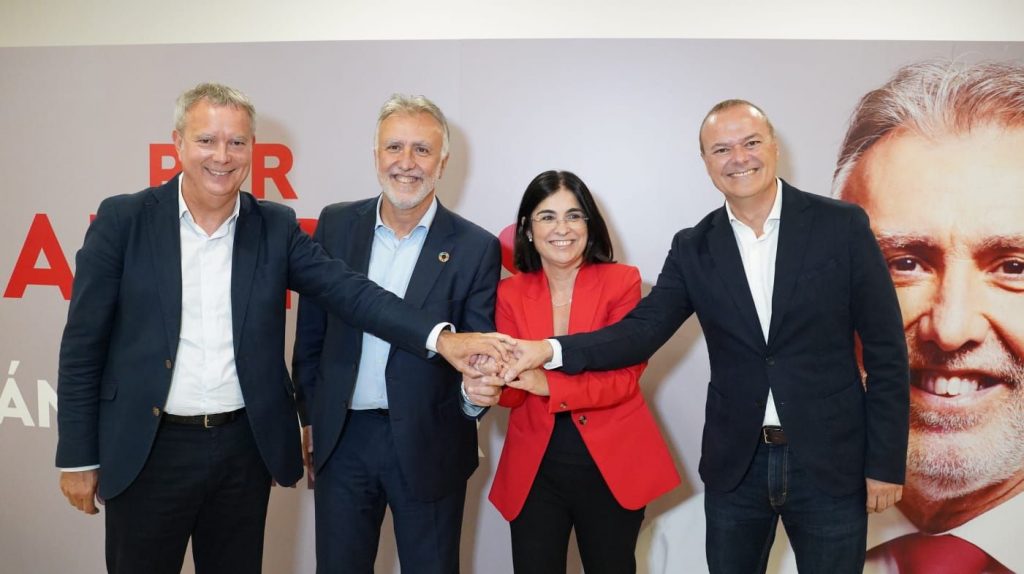 El PSOE inicia la campaña electoral con el objetivo de “consolidar el cambio en Canarias”