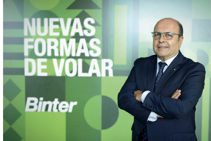 Santiago Guerra: “La estrategia de futuro de Binter pasa por reforzar la operativa con los destinos de nuestro entorno más cercano”