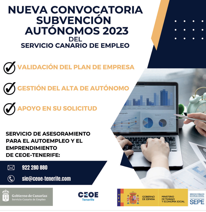 CEOE Tenerife entidad acreditada para la validación de planes de empresa