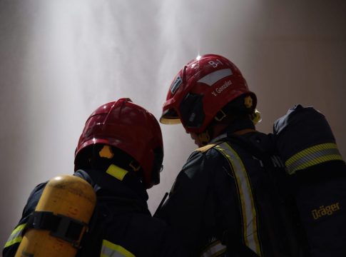 Cepsa realiza un simulacro en su planta de almacenamiento de La Jurada, con amplio despliegue externo 