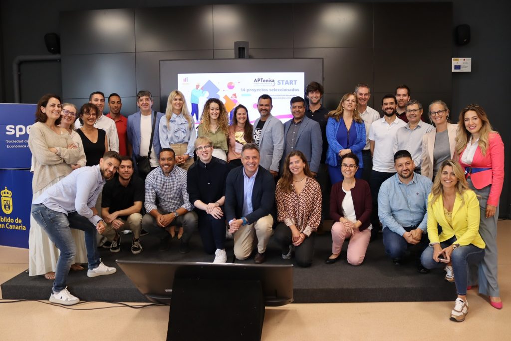Los participantes de Aptenisa Start presentan sus proyectos ante inversores y expertos en Gran Canaria