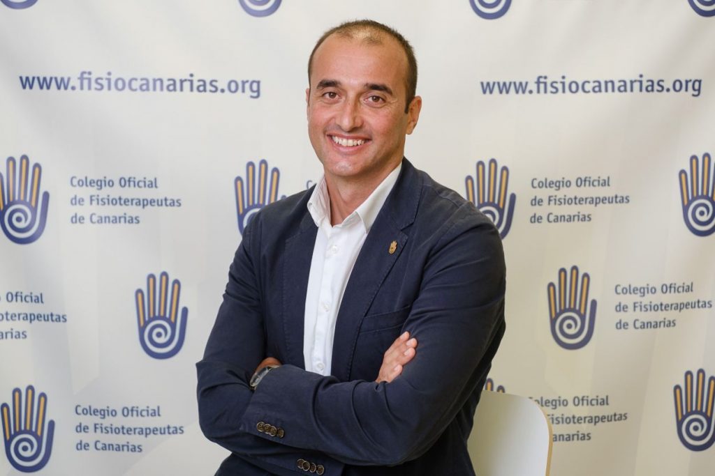 Santiago Sánchez: “Ha habido un tímido avance en cuanto al número de fisioterapeutas, pero seguimos estando lejos”