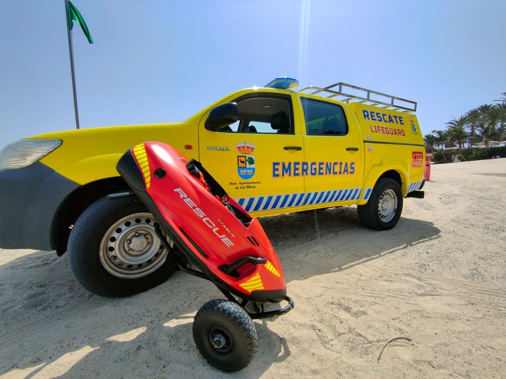 La Oliva refuerza su compromiso con la seguridad en las playas 