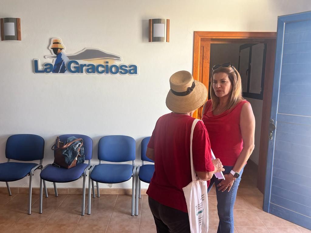 La Red Tributaria de Lanzarote se traslada durante una jornada a La Graciosa 
