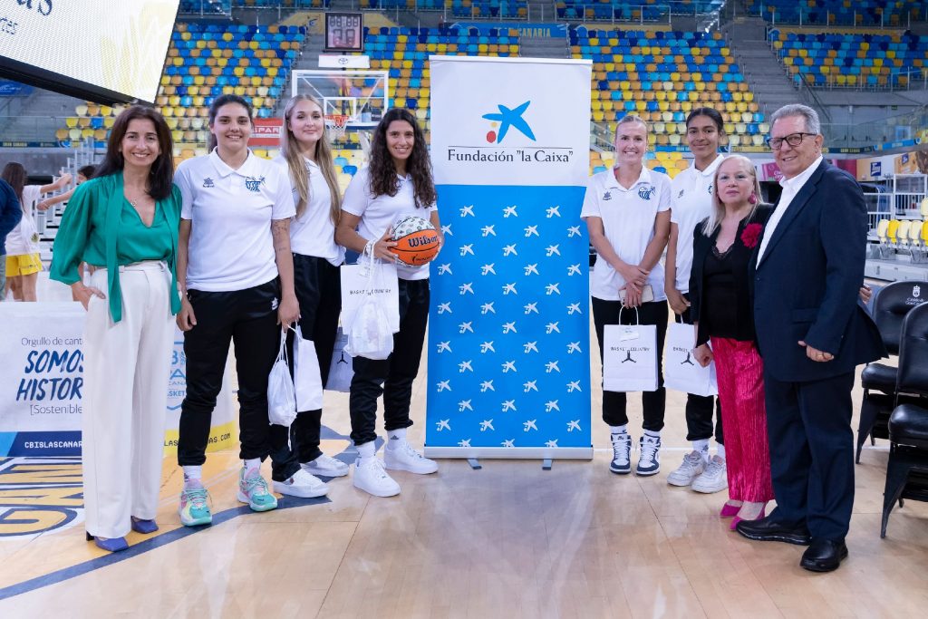 El Club Baloncesto Islas Canarias recibe el apoyo de la Fundación “la Caixa” para su programa de multiculturalidad e integración