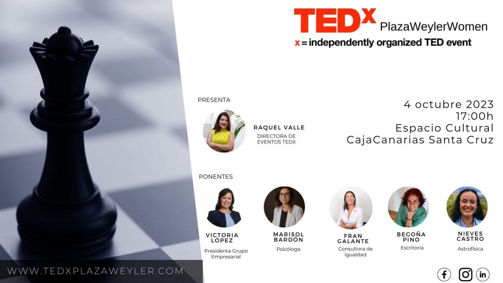 l primer evento TEDxWomen aterriza en Tenerife