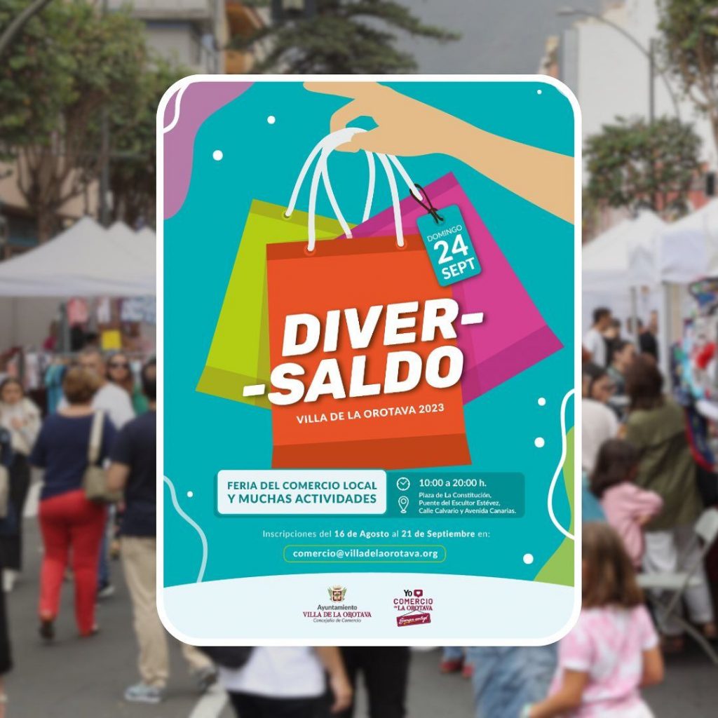El próximo domingo llega  DiverSaldo a La Orotava