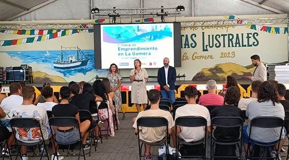 Inaugurada la I edición de la Feria de Emprendimiento de La Gomera