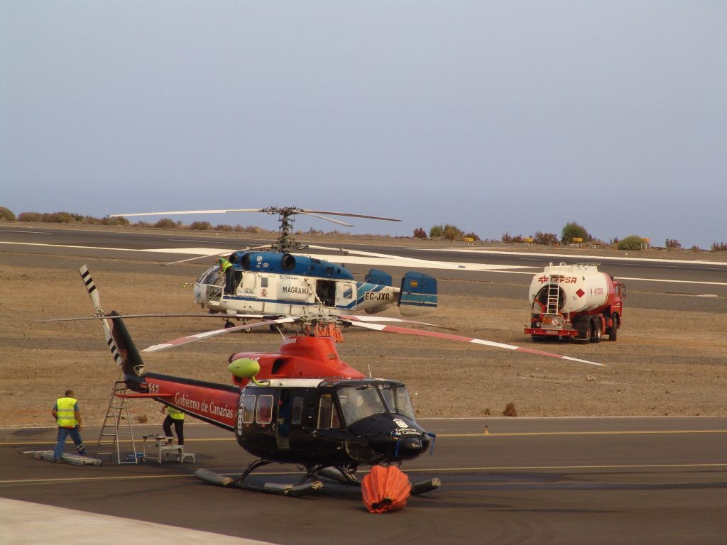 Cepsa ha estado presente un año más en la campaña estival de prevención contra incendios de La Gomera