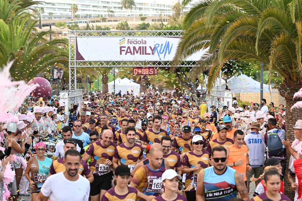 Familias y Atletas se unen en la Fedola Family Run