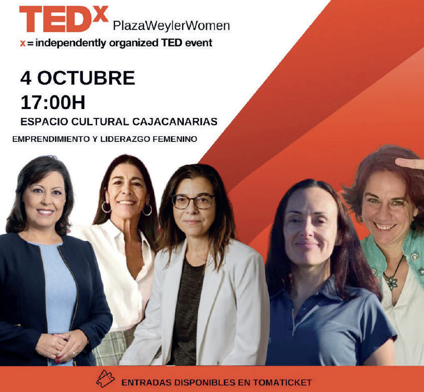 Tenerife acoge el primer evento TEDxWomen en Canarias