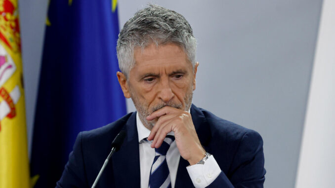 El PP pide la comparecencia de Marlaska ante el aumento de la crisis migratoria