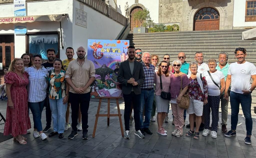 El ‘Carnaval + animado’ de 2024 será el de Icod de los Vinos