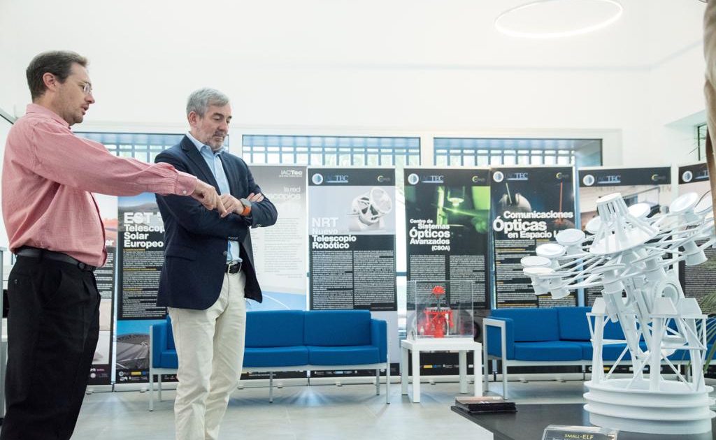 Clavijo anuncia que la astrofísica y la astronomía contarán con 7 millones de euros para 2024