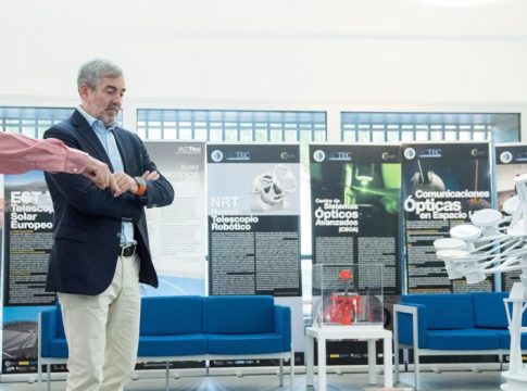 Clavijo anuncia que la astrofísica y la astronomía contarán con 7 millones de euros para 2024