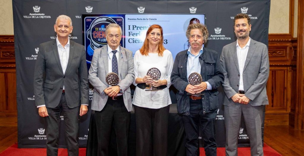 Entregados los Premios Feria de la Ciencia Villa de La Orotava