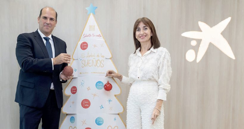 El programa de CaixaBank ‘El Árbol de los Sueños’ repartirá más de 2.000 regalos a niños en situación de vulnerabilidad en Canarias