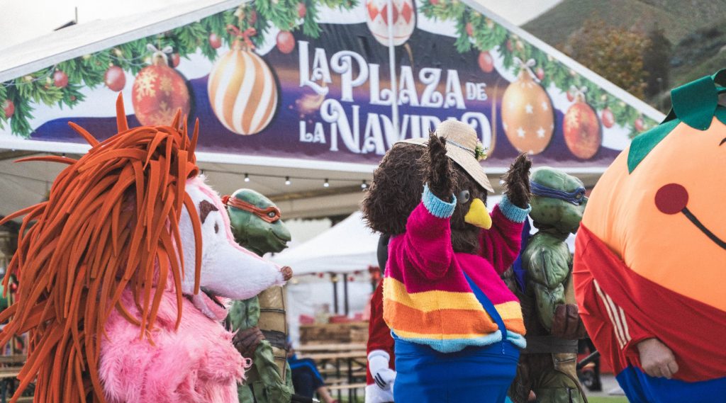 La Laguna inaugura la Plaza de la Navidad en la plaza del Cristo