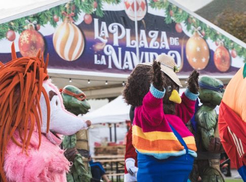 La Laguna inaugura la Plaza de la Navidad en la plaza del Cristo