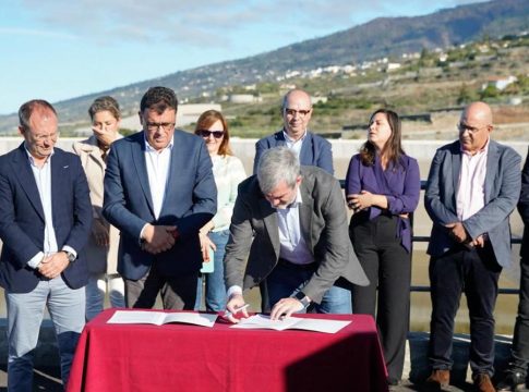 El Gobierno de Canarias finaliza la obra y entrega la gestión de la Balsa de Vicario al Cabildo de La Palma